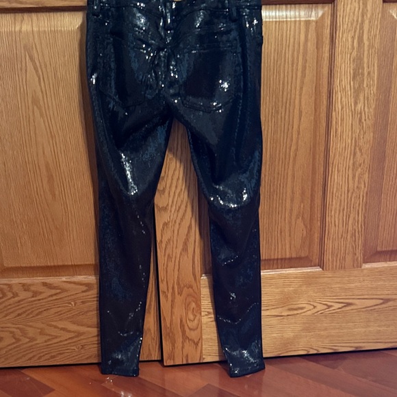 The Limited Black Sequin Skinny Jeans - Picture 3 of 6